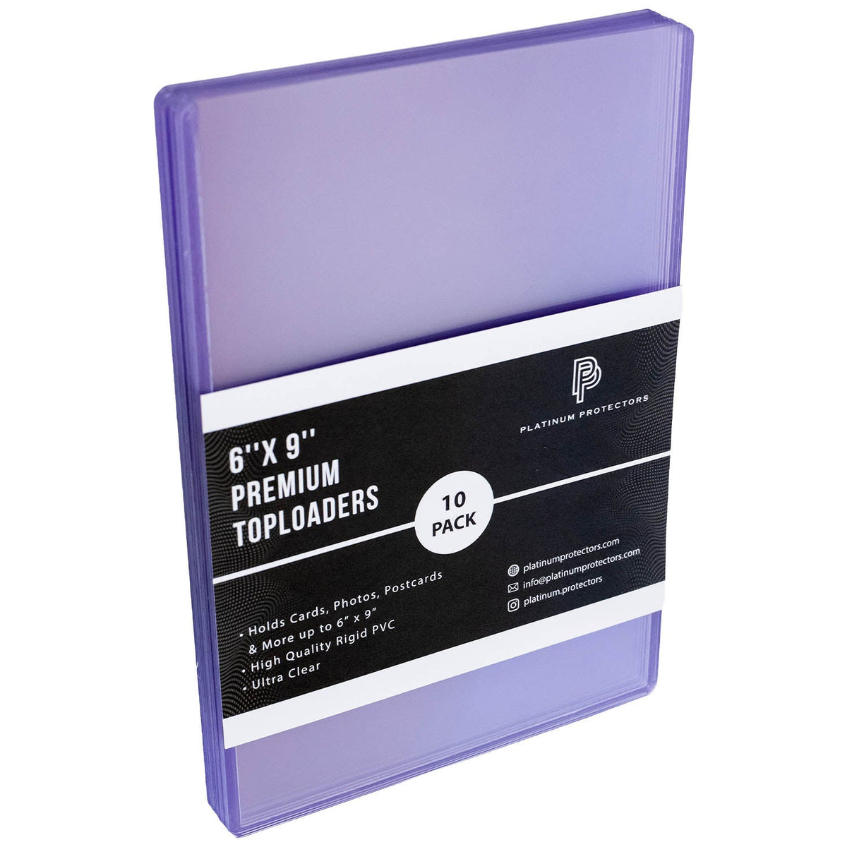 Photocard Toploader 6" x 9"