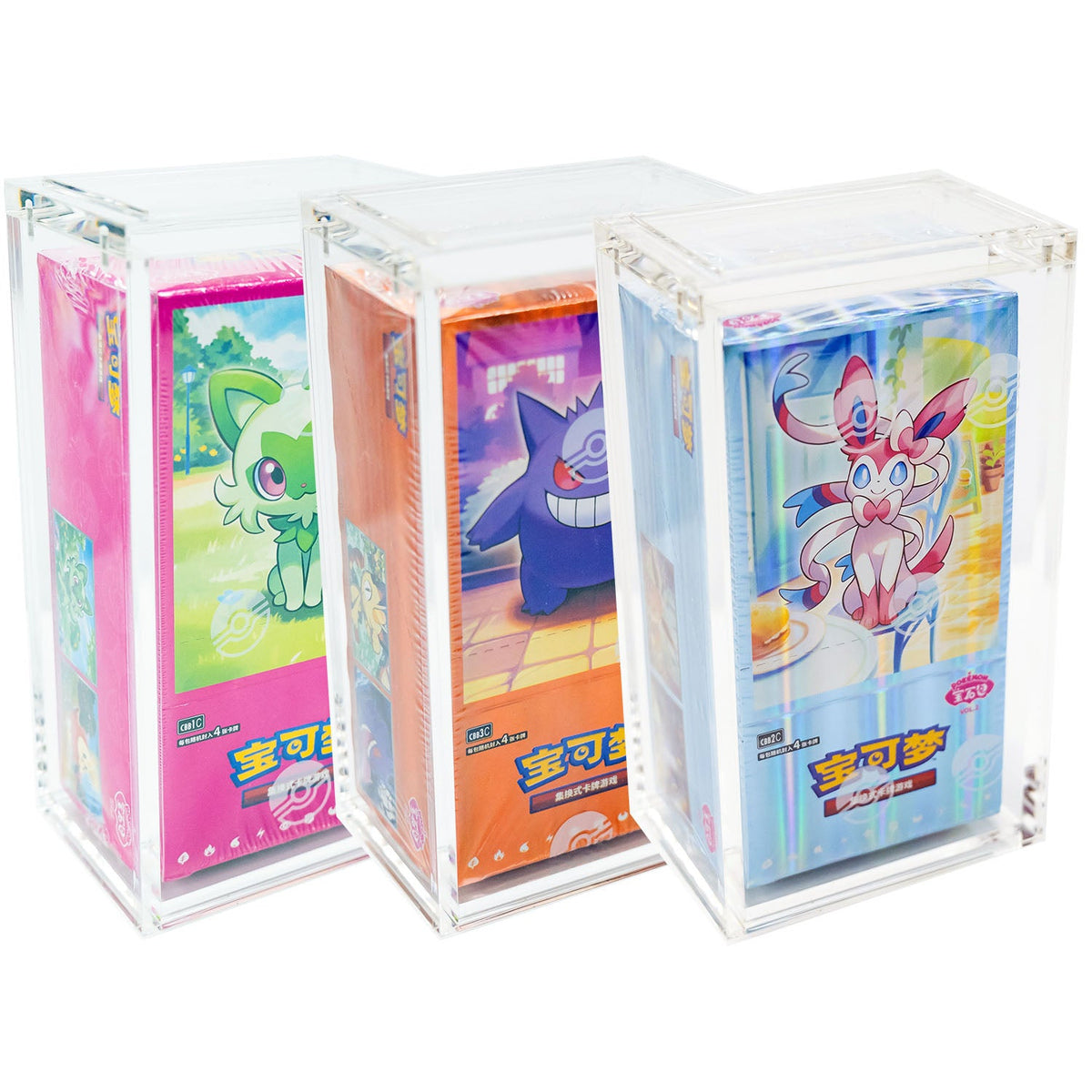 Pokémon Chinese Gem Pack Acrylic Case