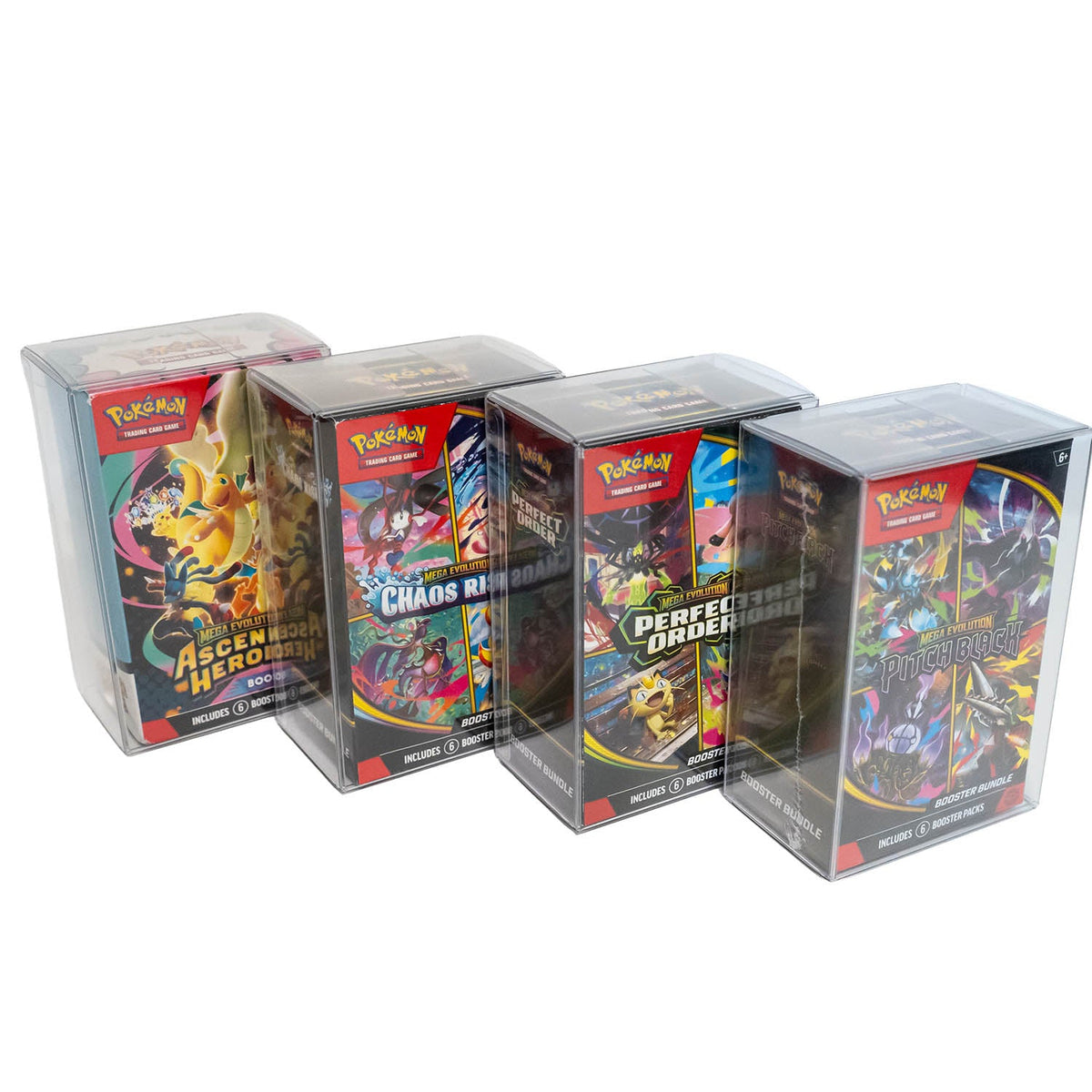 Platinum Protectors for Pokemon Perfect Order Booster Bundle Boxes - UV & Scratch-Resistant