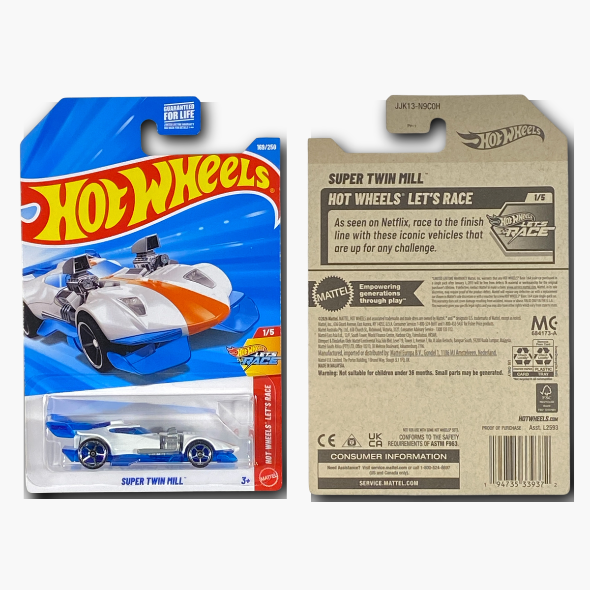 Hot Wheels Super Twin Mill | Let's Race Series 1/5