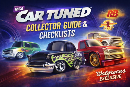 MGA Car Tuned Series 1 Checklist & Collector Guide