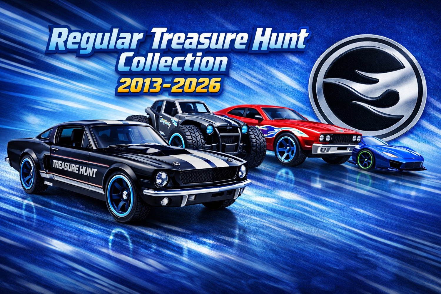 Hot Wheels Regular Treasure Hunt Collection