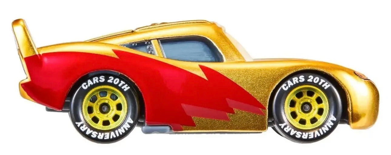 2026 Disney Pixar Cars Lightning McQueen Gold Exclusive Promo 20th Anniversary Commemorative (Pre-Order Winter ‘26/‘27)