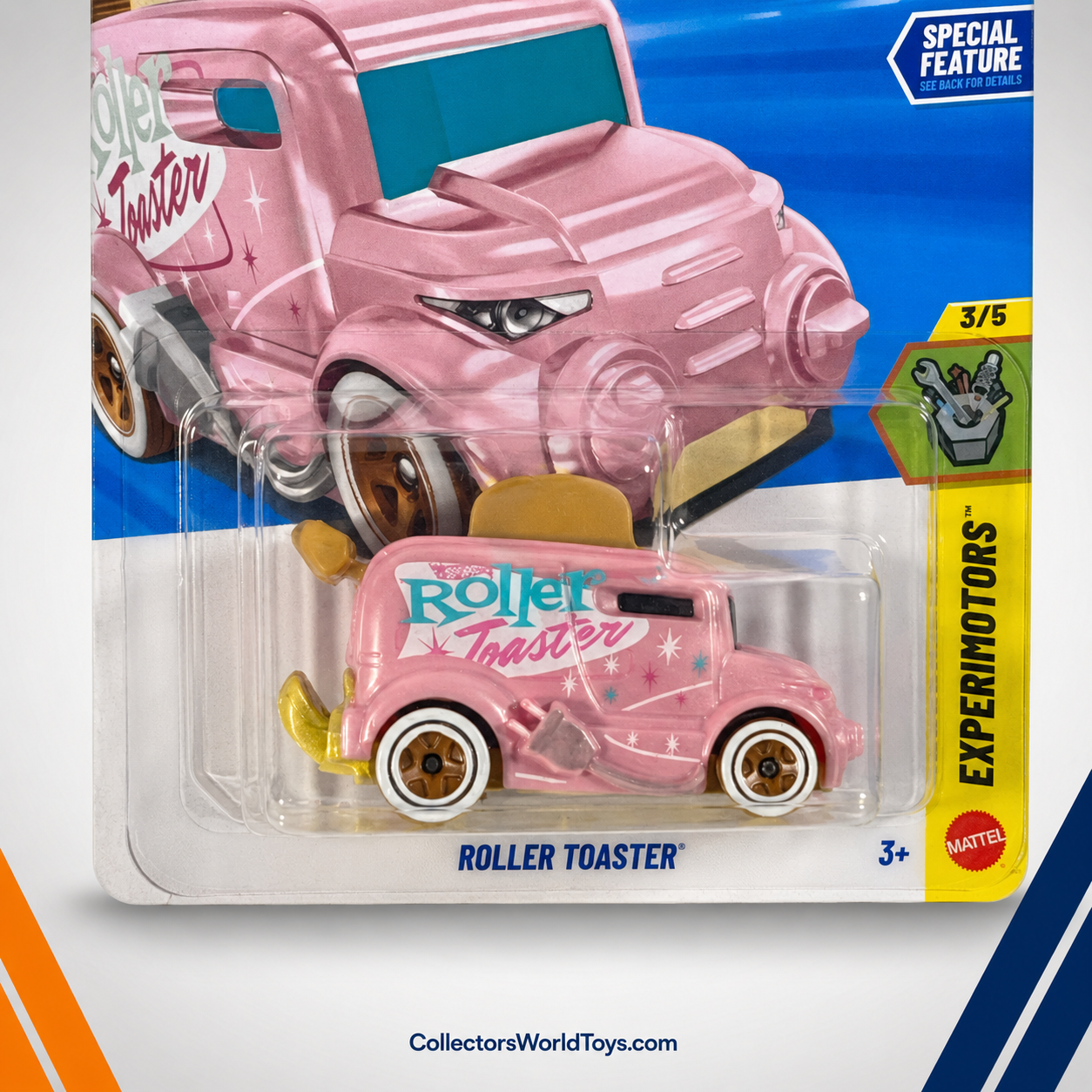Hot Wheels Roller Toaster | Experimotors Series 3/5 - 39/250