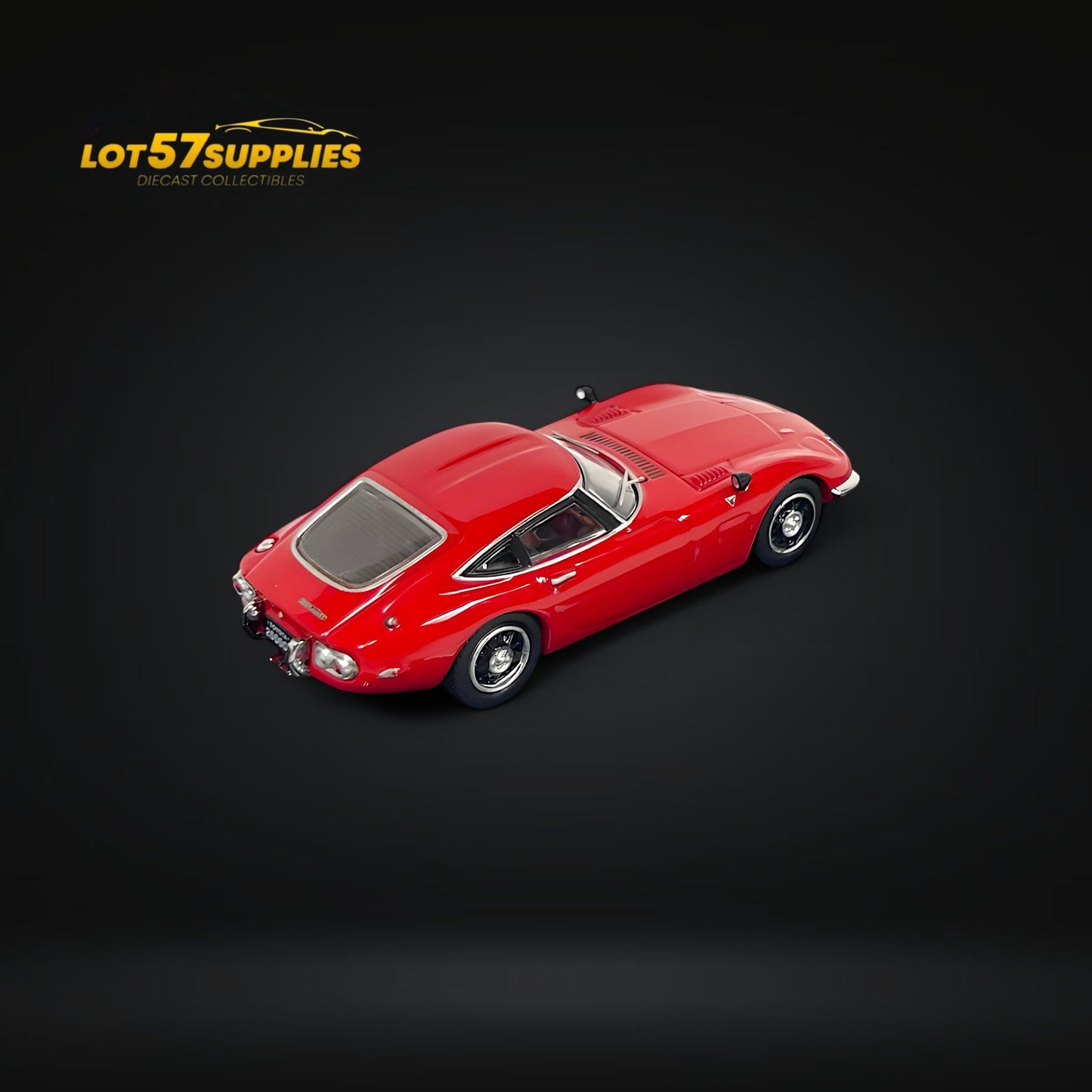 Inno64 Toyota 2000GT Red 1:64