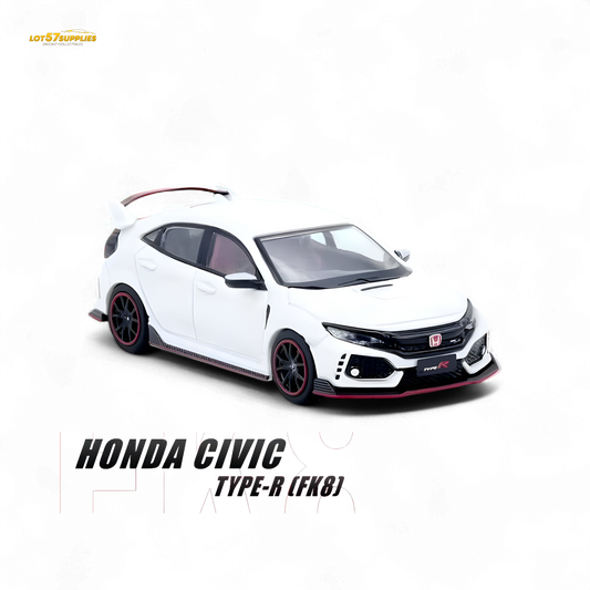 INNO64 Honda Civic Type-R FK8 White 1:64