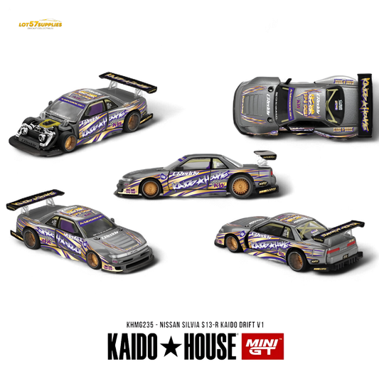 (Pre-Order) KAIDO Nissan Silvia S13-R 1:64