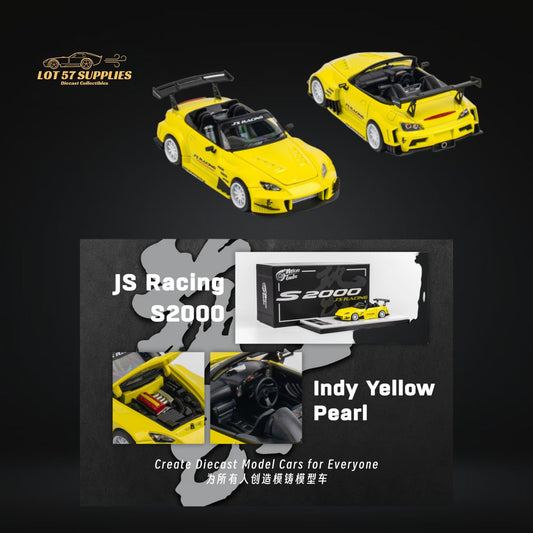 Microturbo Honda S2000 JS Racing Indy Yellow Pearl 1:64