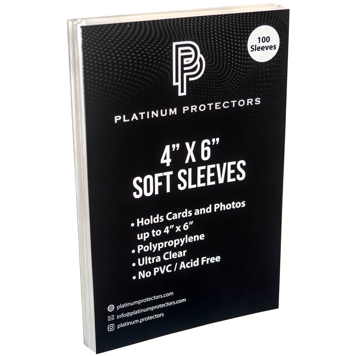 Photocard Sleeves 4" x 6"