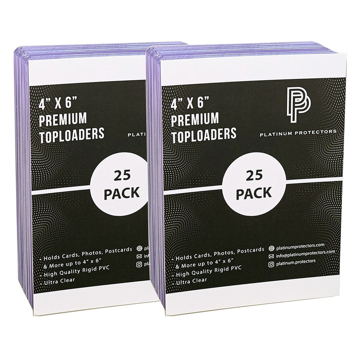 Photocard Toploader 4" x 6"