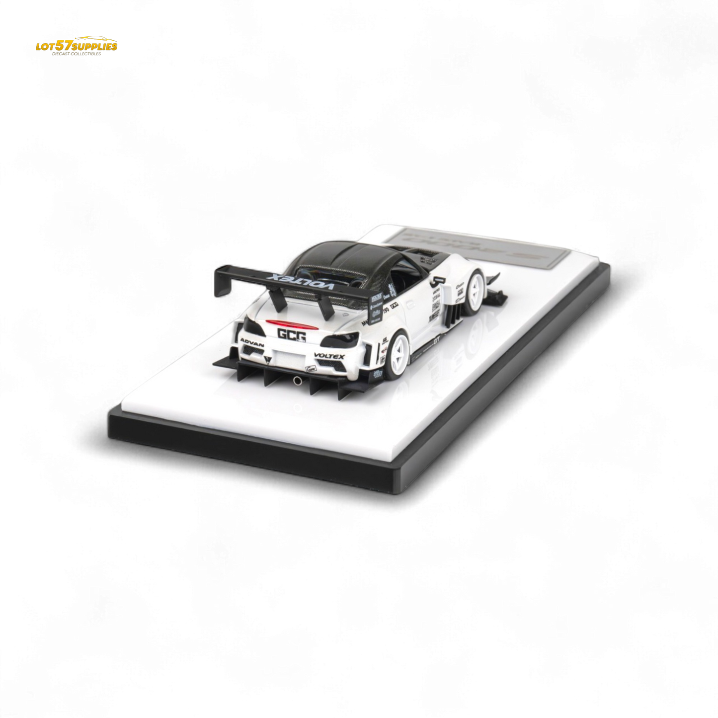 Microturbo Honda S2000 Metallic White 1:64
