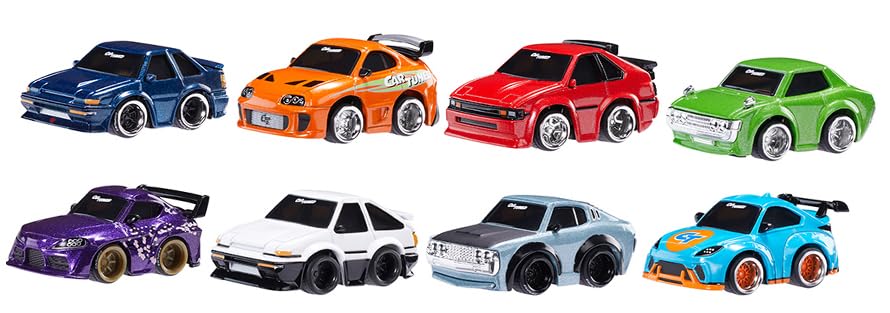 2025 Car Tuned 1:64 Series 1 JDM Tuners Diecast Assortment 8 Car Full Set