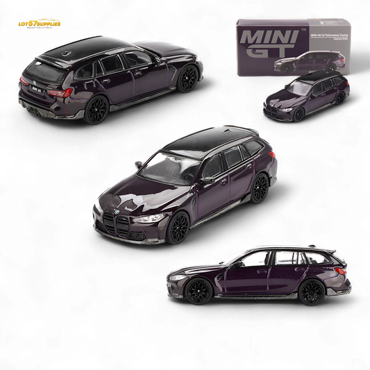 Mini-GT BMW M3 M Performance Touring Daytona Violet 1:64