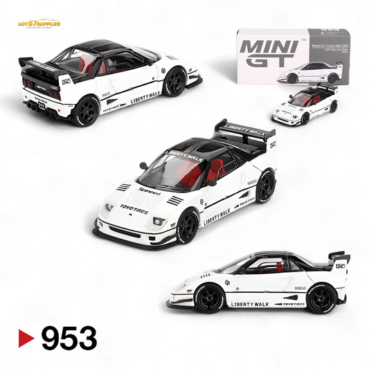 Mini-GT Mazda AZ-1 Liberty Walk LB40 White 1:64