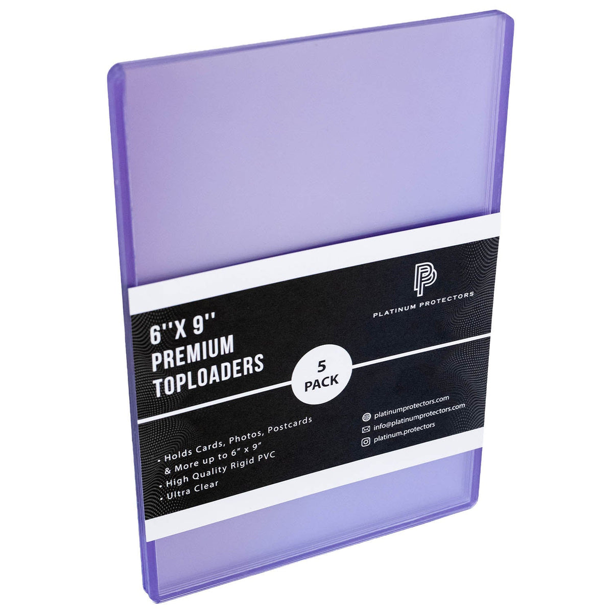 Photocard Toploader 6" x 9"
