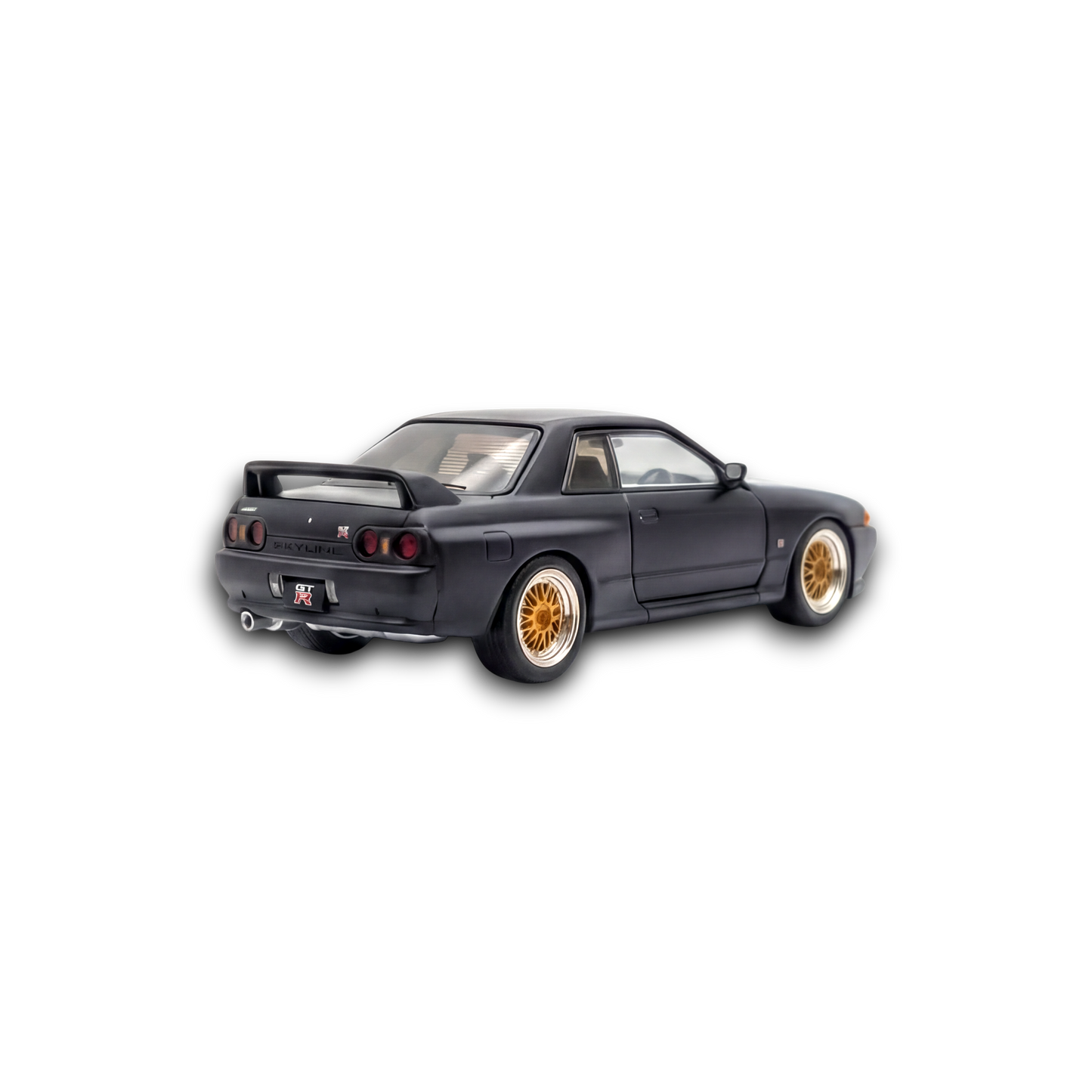 Inno64 Nissan Skyline GT-R R32 Matt Black "THE DIECAST COMPANY" Special Edition 1:64