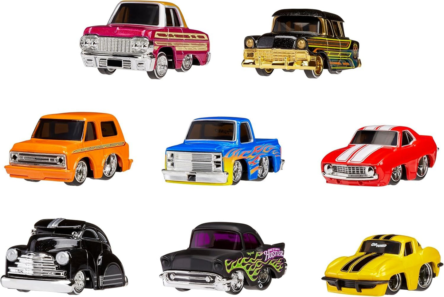 Car Tuned Series 1 Full Set of 8 Diecast Cars