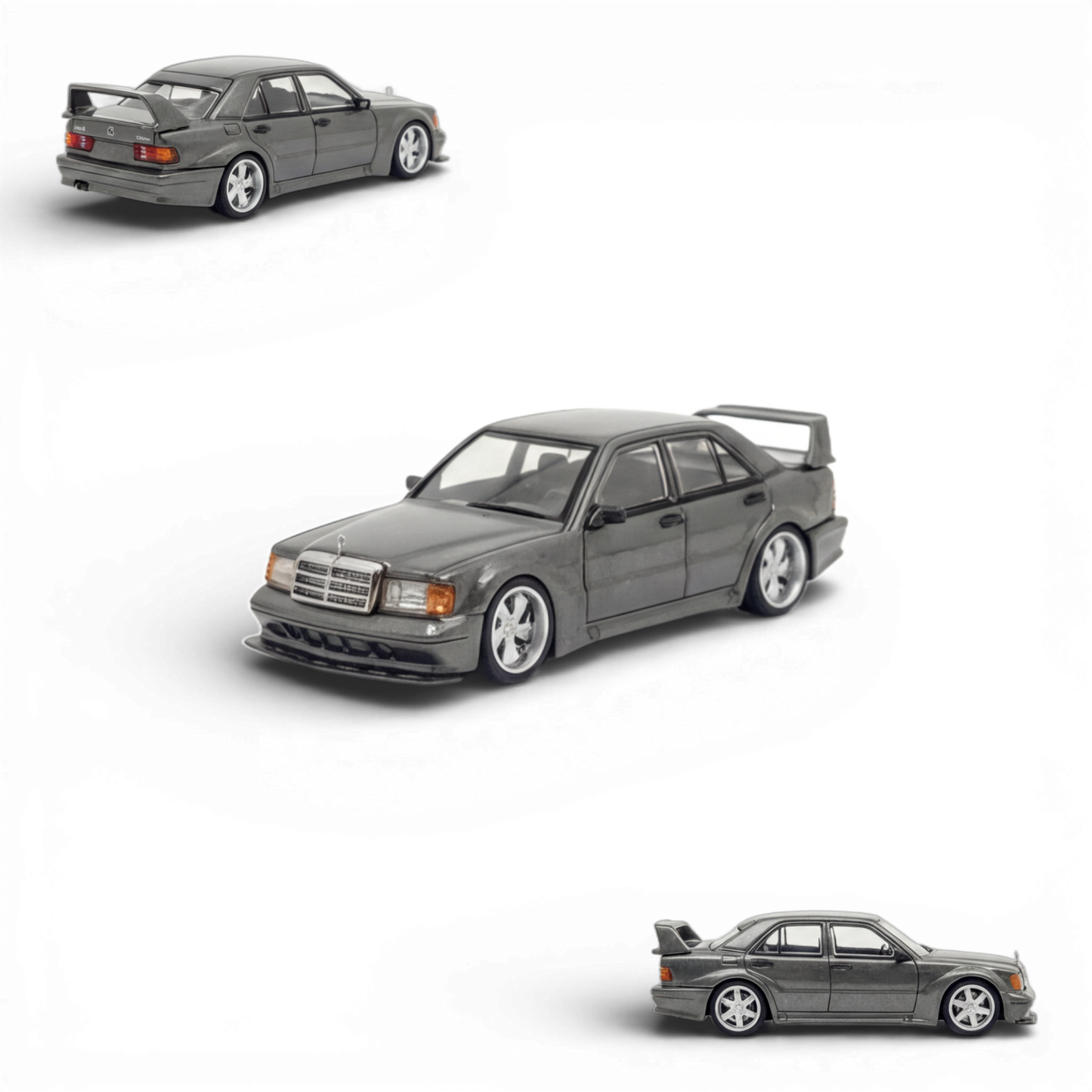 Seeker Mercedes-Benz 190E 2.5-16 Evolution Metallic Grey 1:64