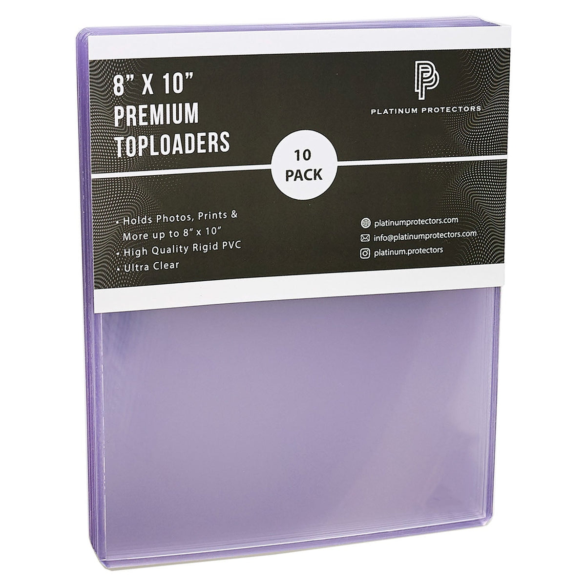 Photocard Toploader 8" x 10"