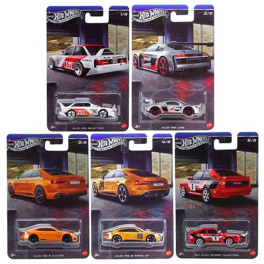 2026 Hot Wheels Silver Series Audi Assortment Factory Sealed Case (Pre-Order)