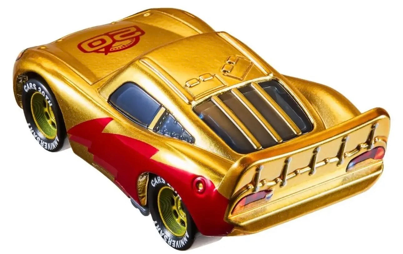 2026 Disney Pixar Cars Lightning McQueen Gold Exclusive Promo 20th Anniversary Commemorative (Pre-Order Winter ‘26/‘27)