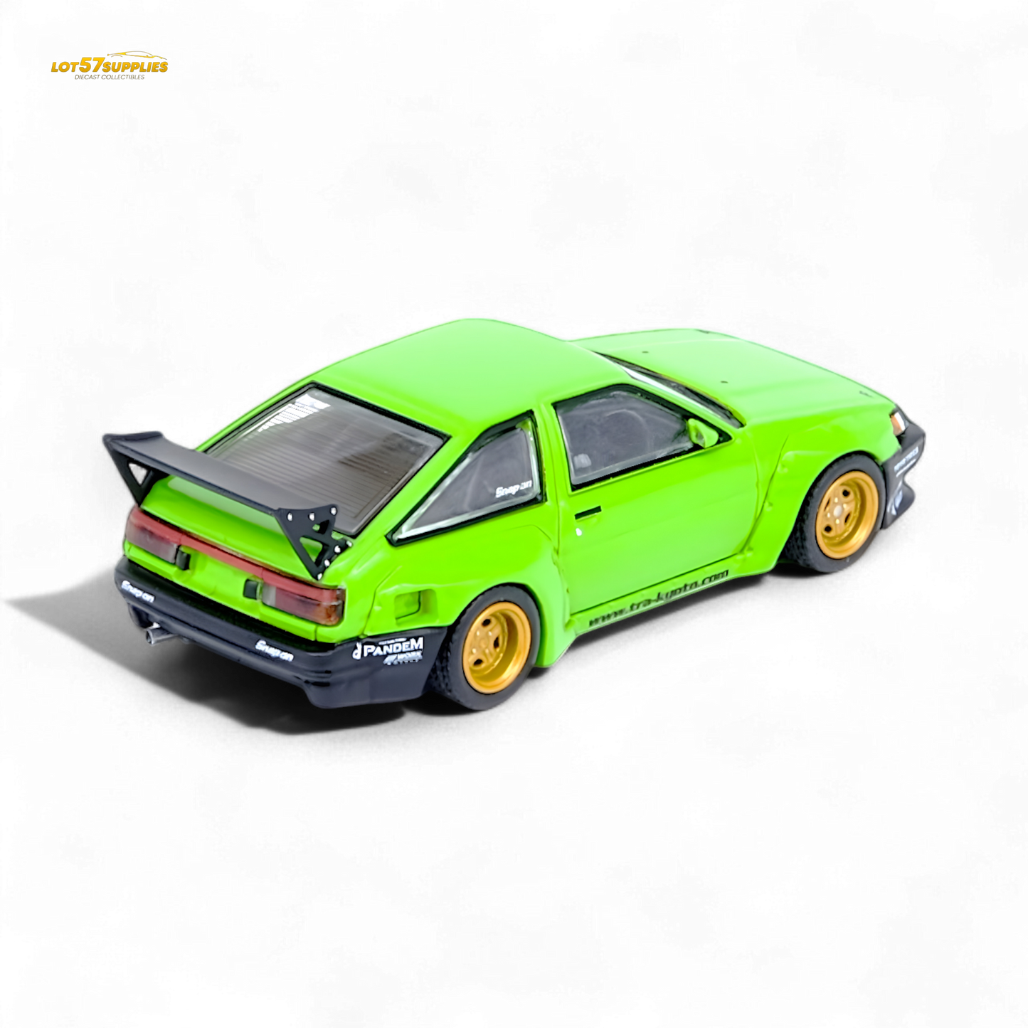 Inno64 Toyota AE86 Levin Pandem Rocket Bunny Green 1:64