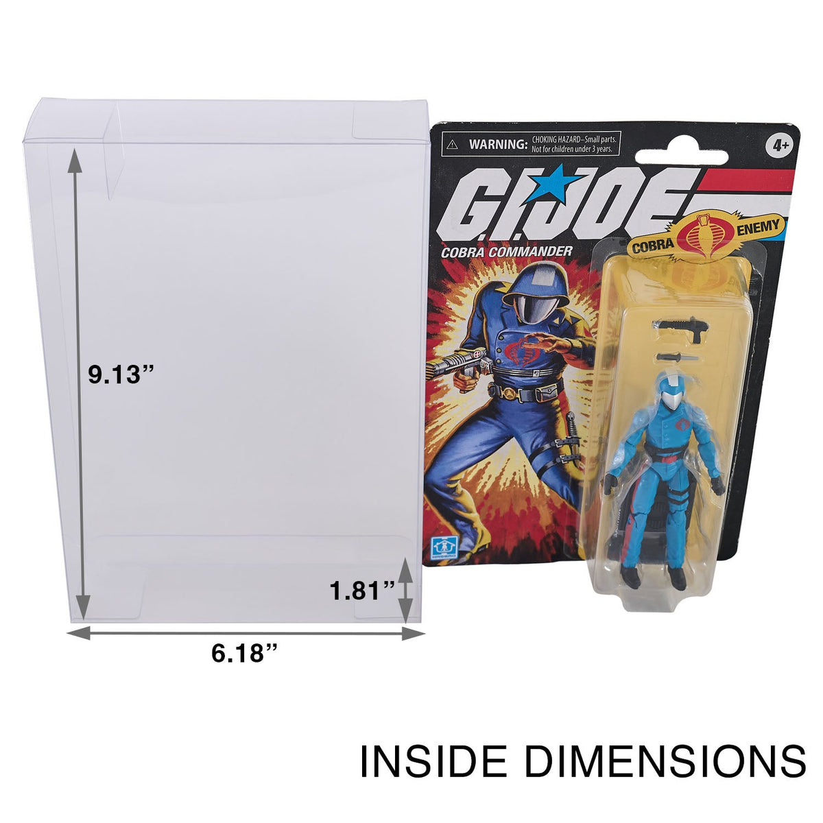 Small 3.75" Action Figure Case Protector
