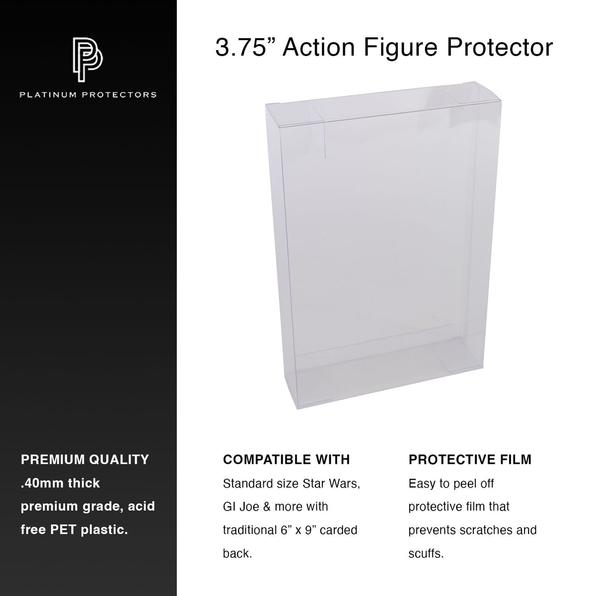 Small 3.75" Action Figure Case Protector