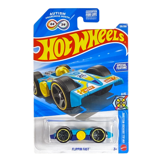 Hot Wheels Flippin Fast (Autism Awareness Month) | All Drivers Welcome Series 2/5