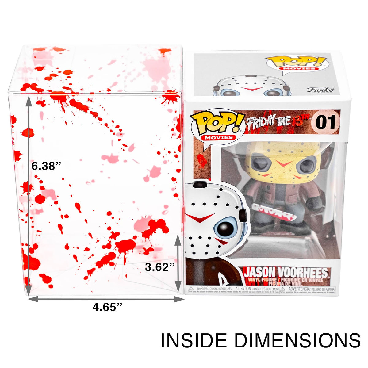 Blood Splattered Funko Pop! Protector