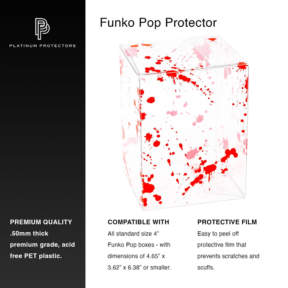 Blood Splattered Funko Pop! Protector