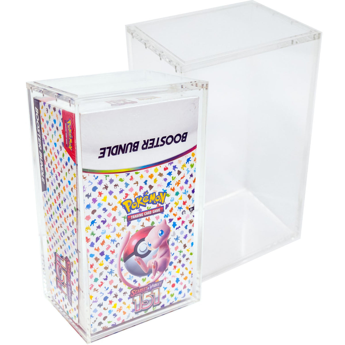Pokémon 151 Booster Bundle and Build & Battle Display Acrylic Case
