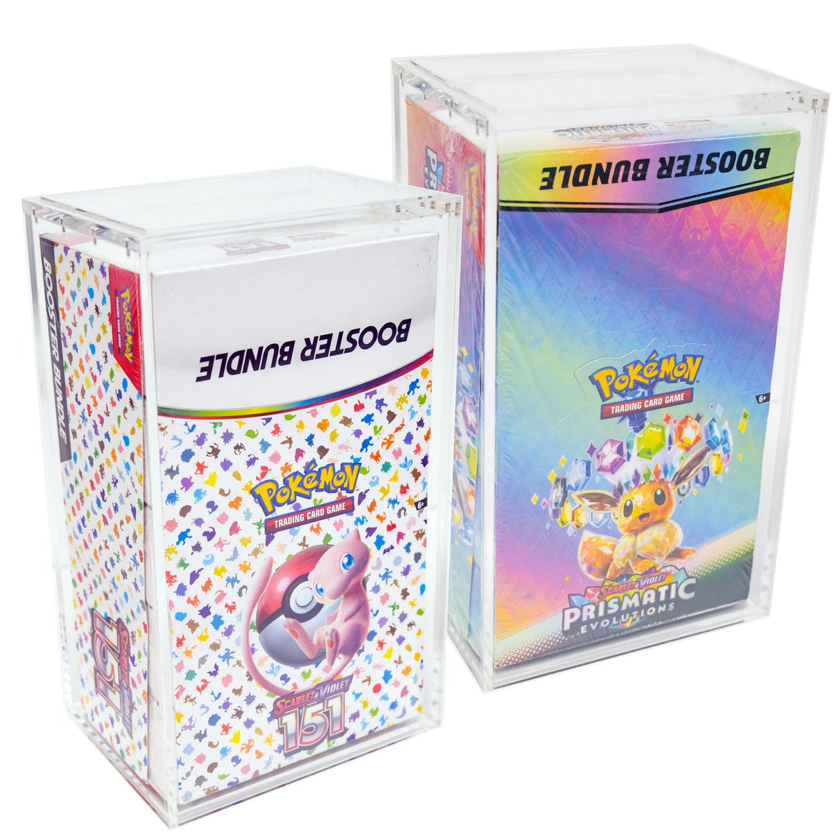 Pokémon 151 Booster Bundle and Build & Battle Display Acrylic Case