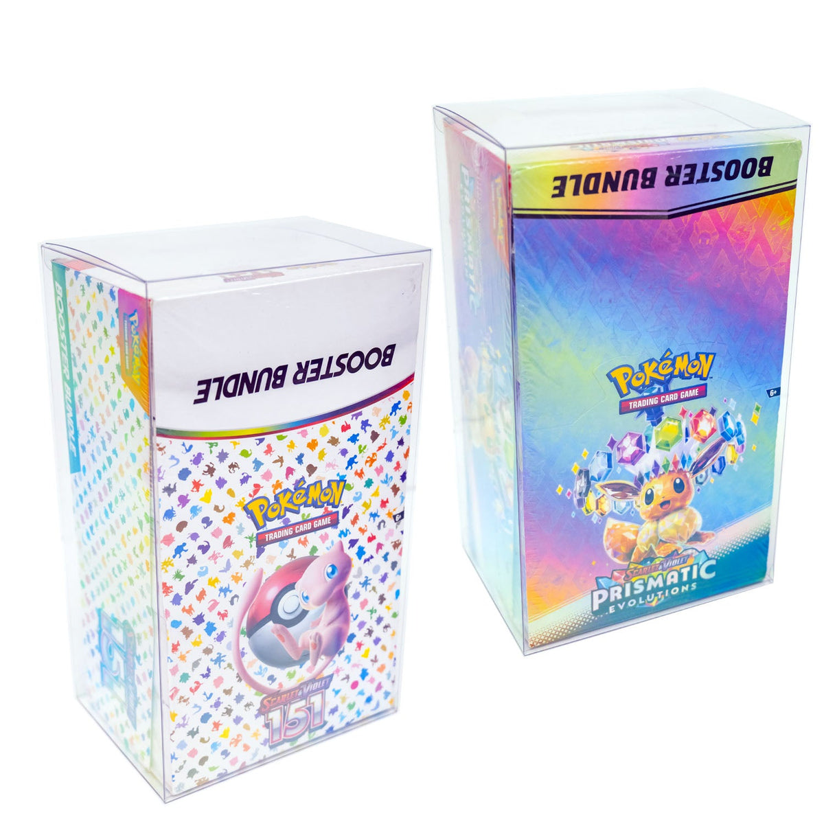 Pokémon 151 Booster Bundle and Build & Battle Display Protectors
