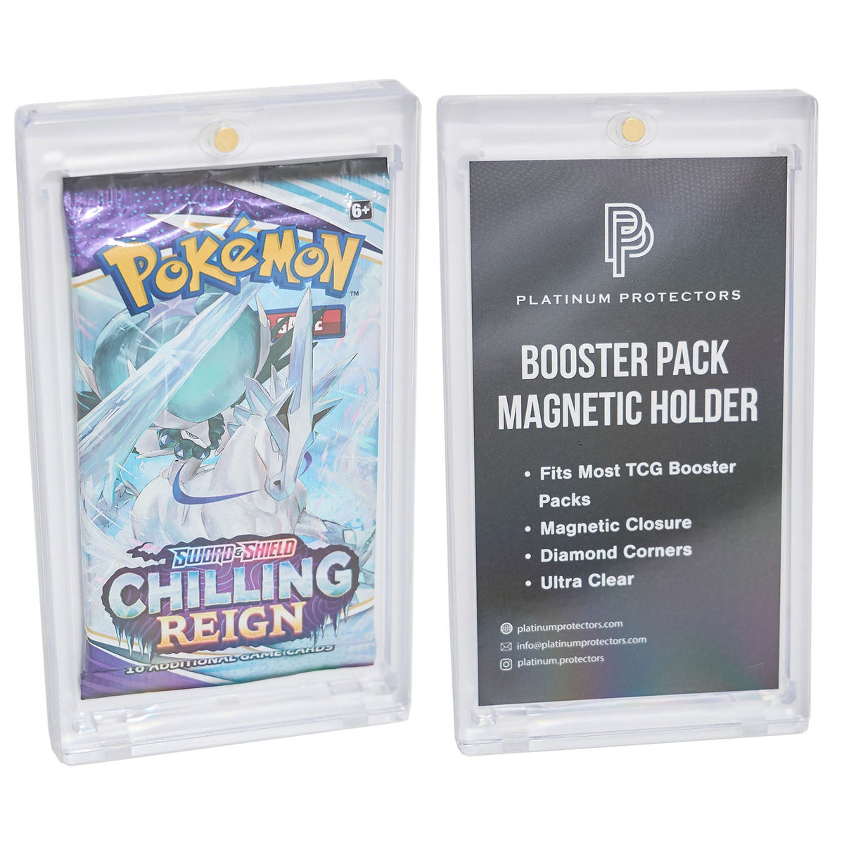 Pokémon Booster Pack Magnetic Acrylic Case