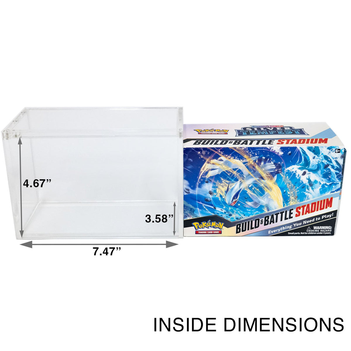 Pokémon Build & Battle Stadium Box Acrylic Case