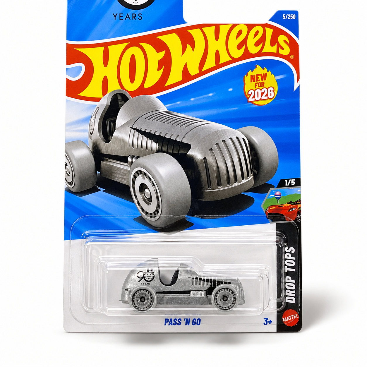 Hot Wheels Pass ’N Go 2026 | Drop Tops Series 1/5 - 5/250