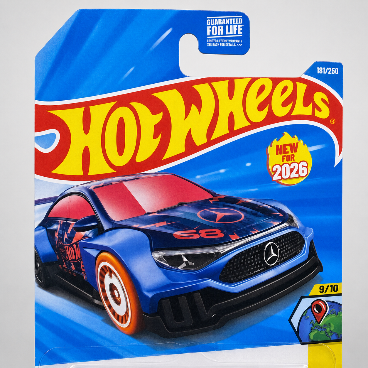 Hot Wheels Mercedes-Benz CLA HW | Euro Series 9/10