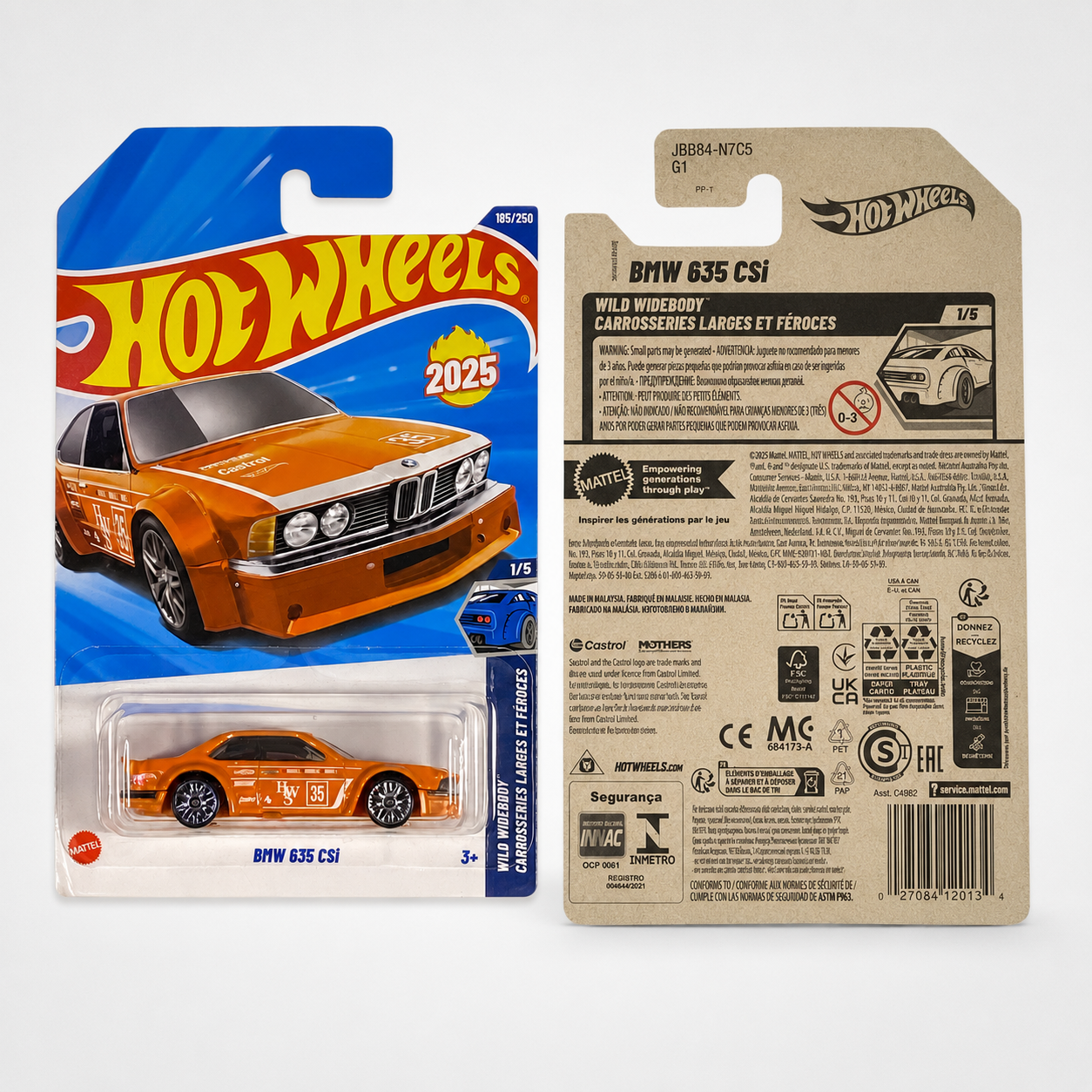 Hot Wheels BMW 635 CSi | Wild Widebody Series 1/5
