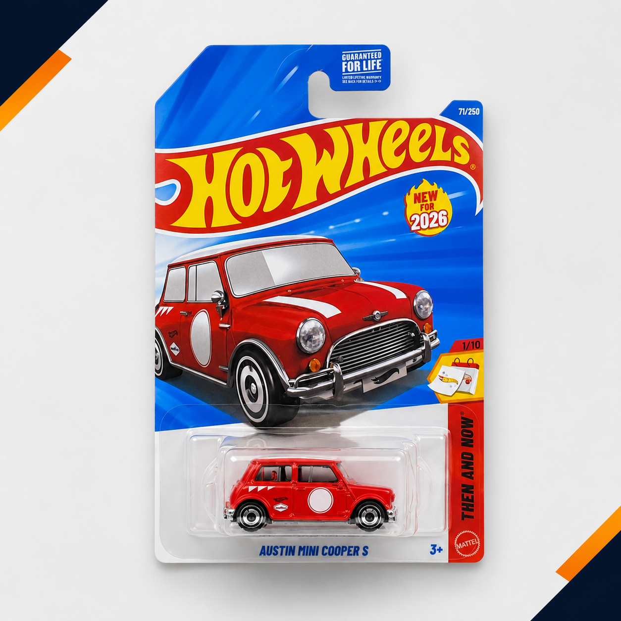 Hot Wheels Austin Mini Cooper S | Then and Now Series 1/10