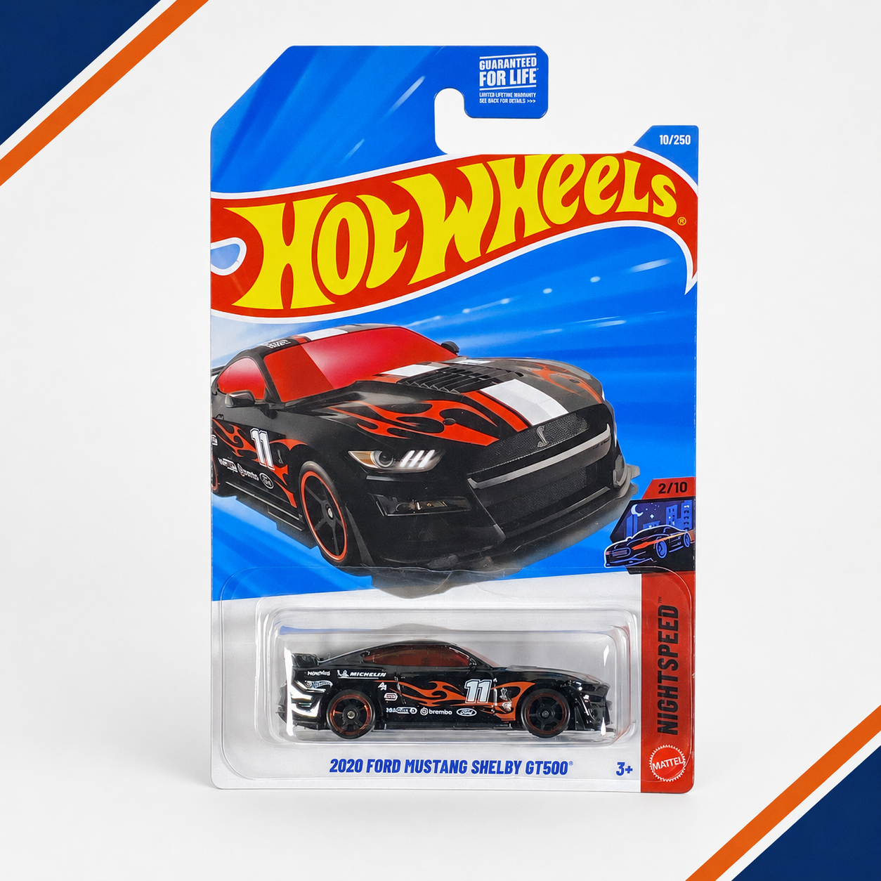 Hot Wheels 2020 Ford Mustang Shelby GT500 | Nightspeed Series 2/10