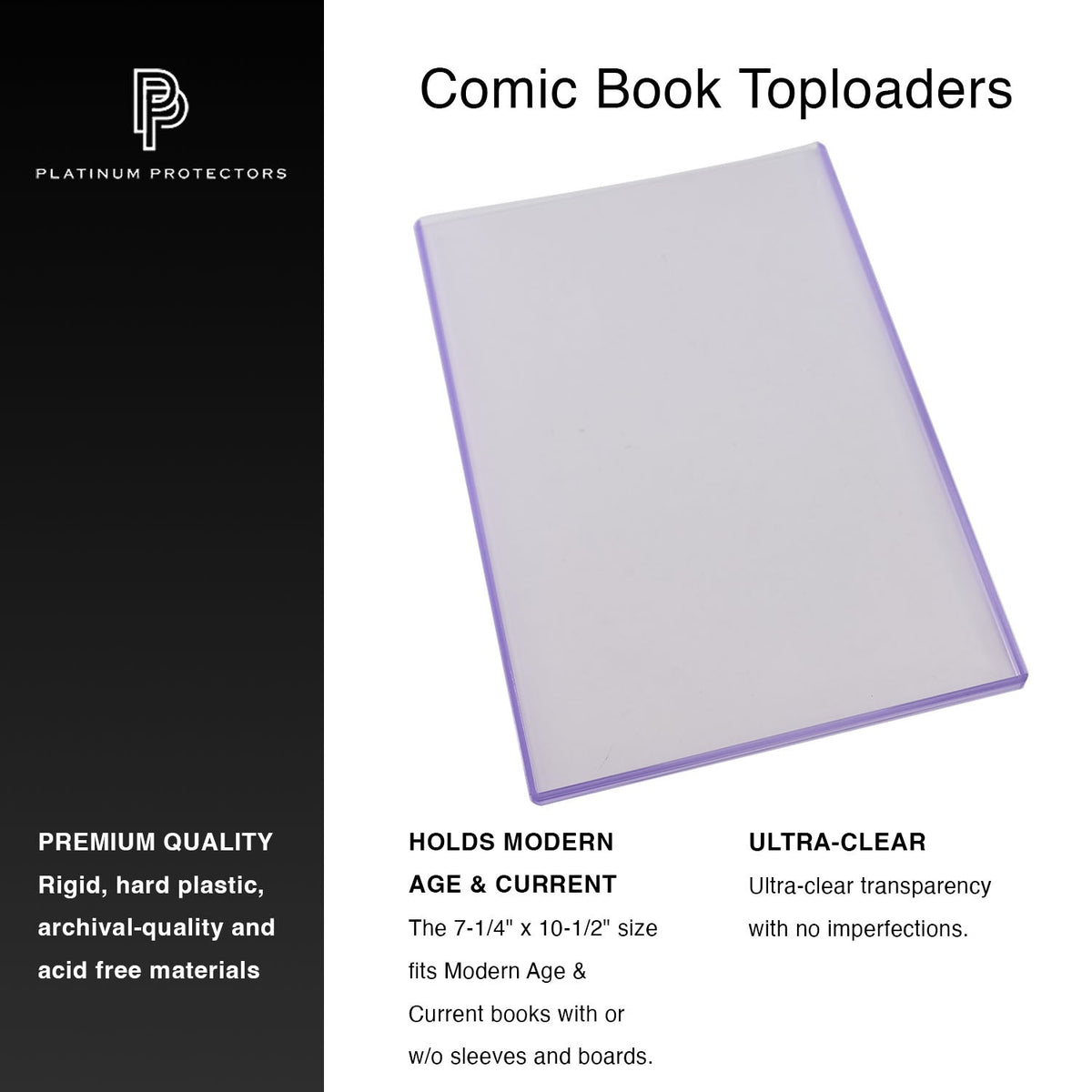 Silver Age Comic Book Top Loaders