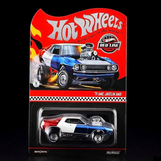 2026 Hot Wheels RLC - 71 AMC Javelin AMX – Red Line Club Exclusive – (Pre-Order)