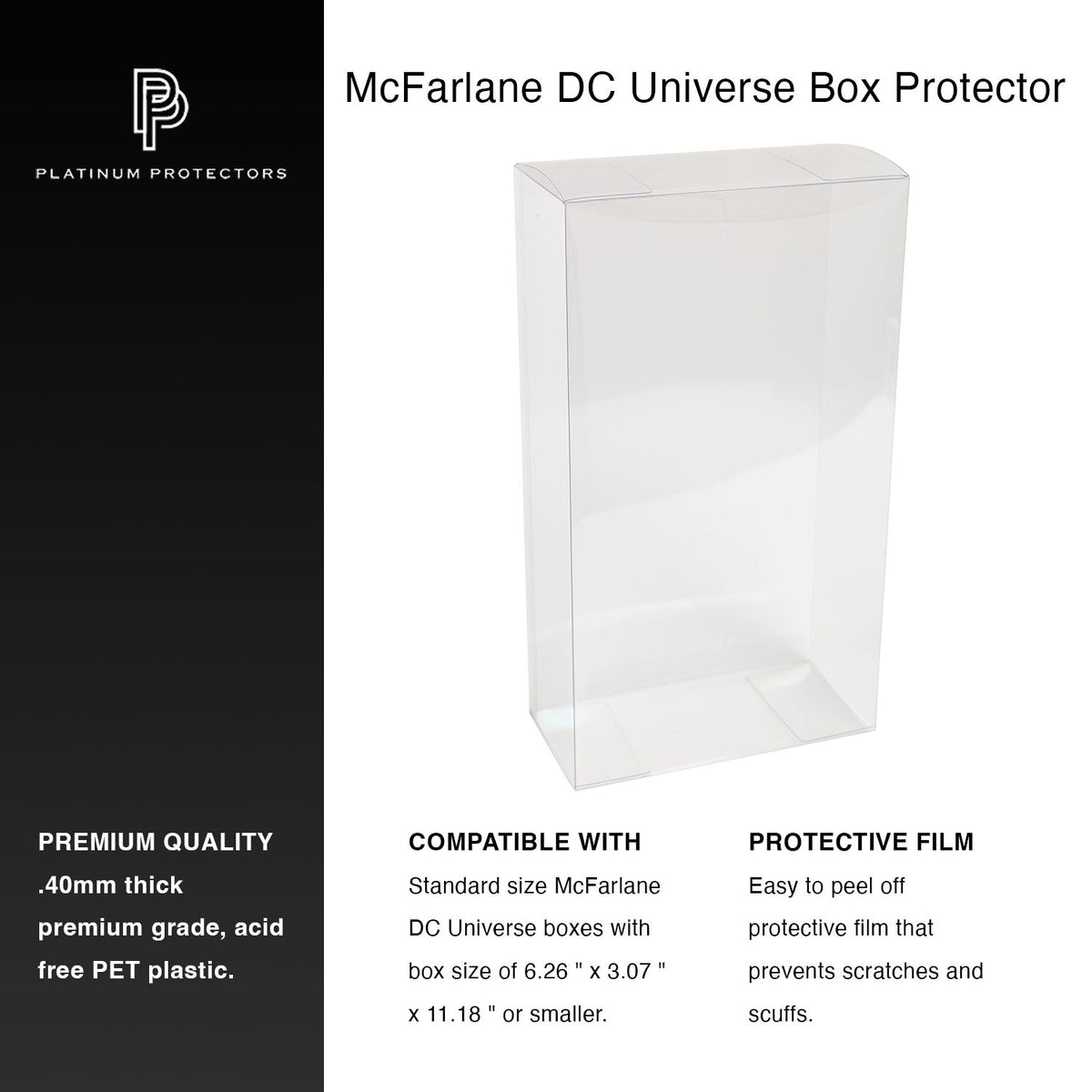 DC Multiverse McFarlane Action Figure Protector 7”