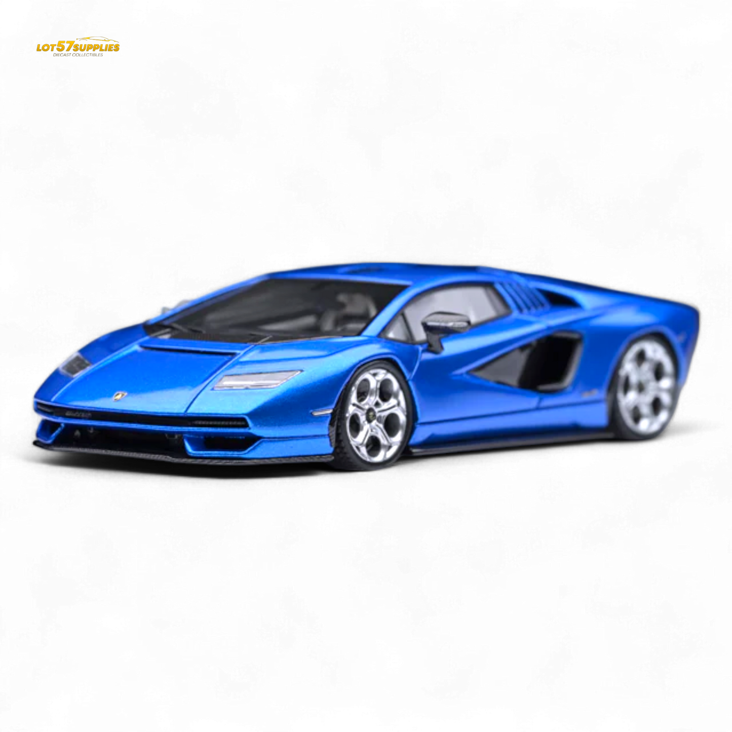 Fuelme Model Countach LPI 800-4 Dark Blue 1:64