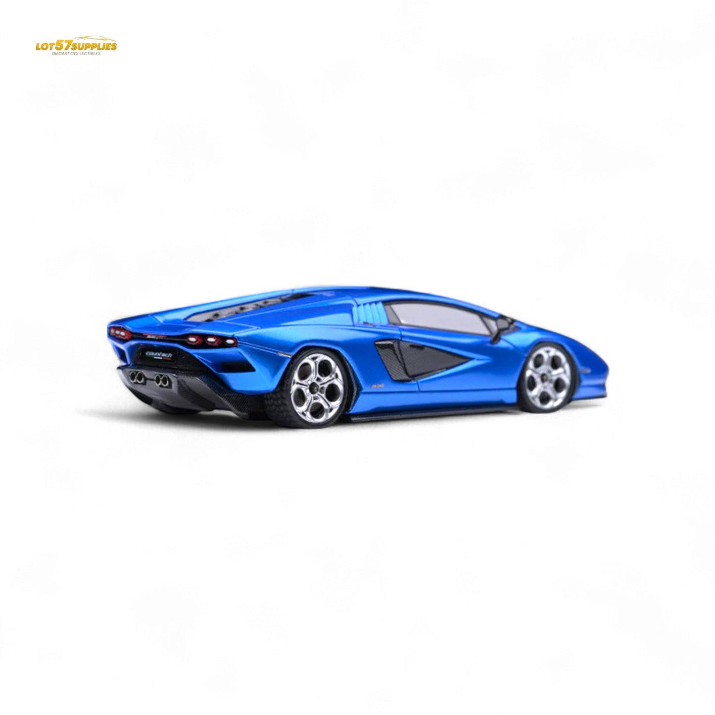 Fuelme Model Countach LPI 800-4 Dark Blue 1:64