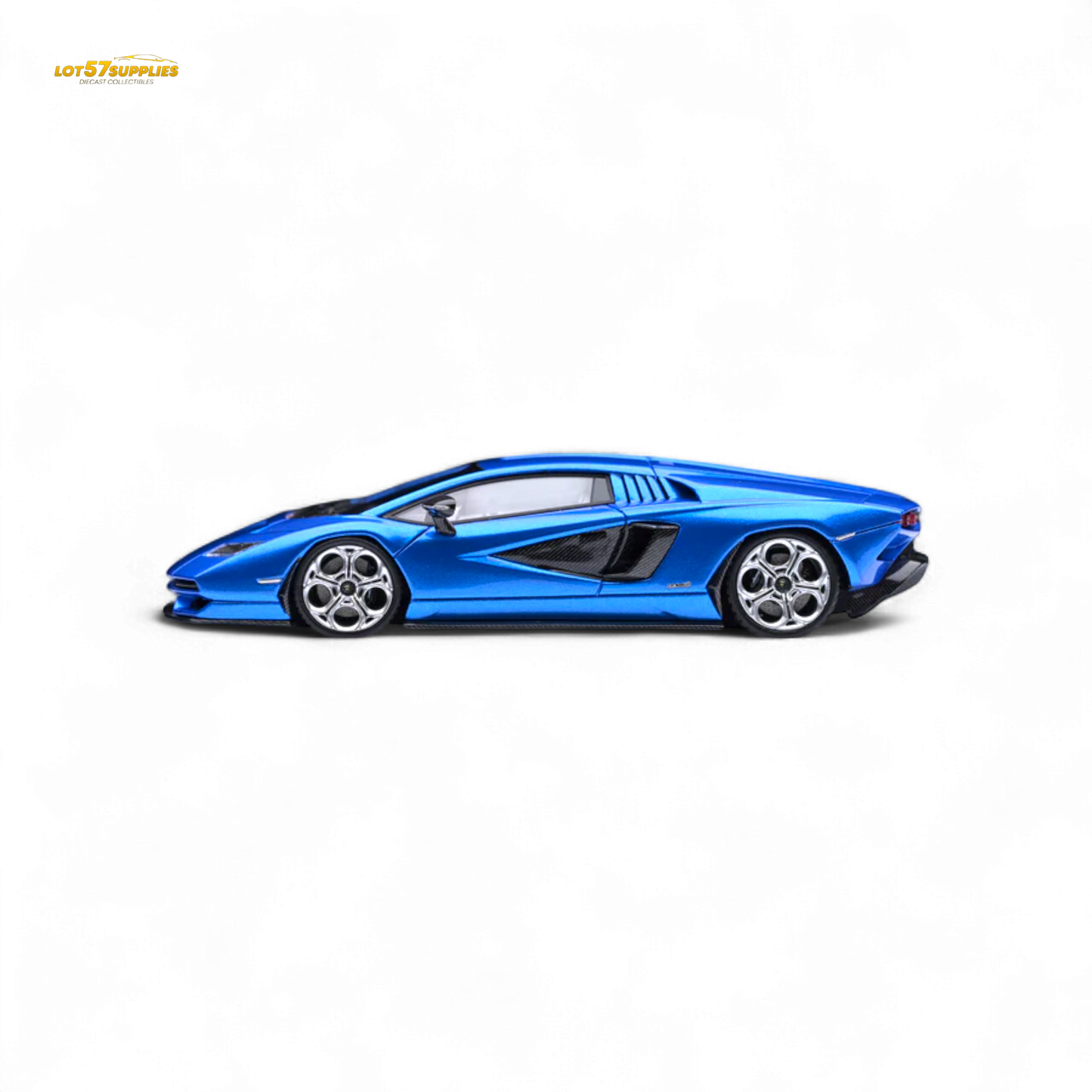 Fuelme Model Countach LPI 800-4 Dark Blue 1:64