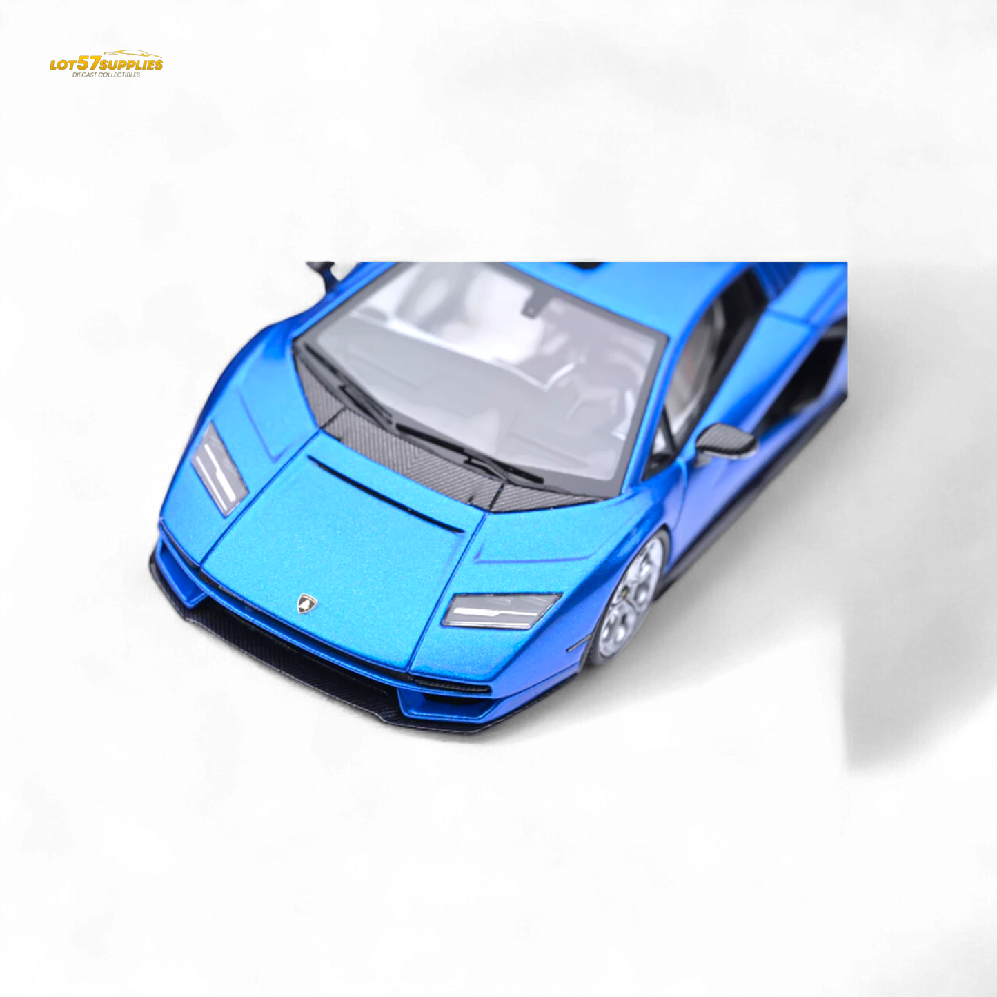 Fuelme Model Countach LPI 800-4 Dark Blue 1:64