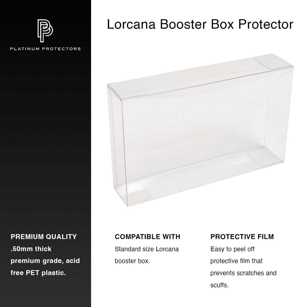 Disney Lorcana Booster Box Protector