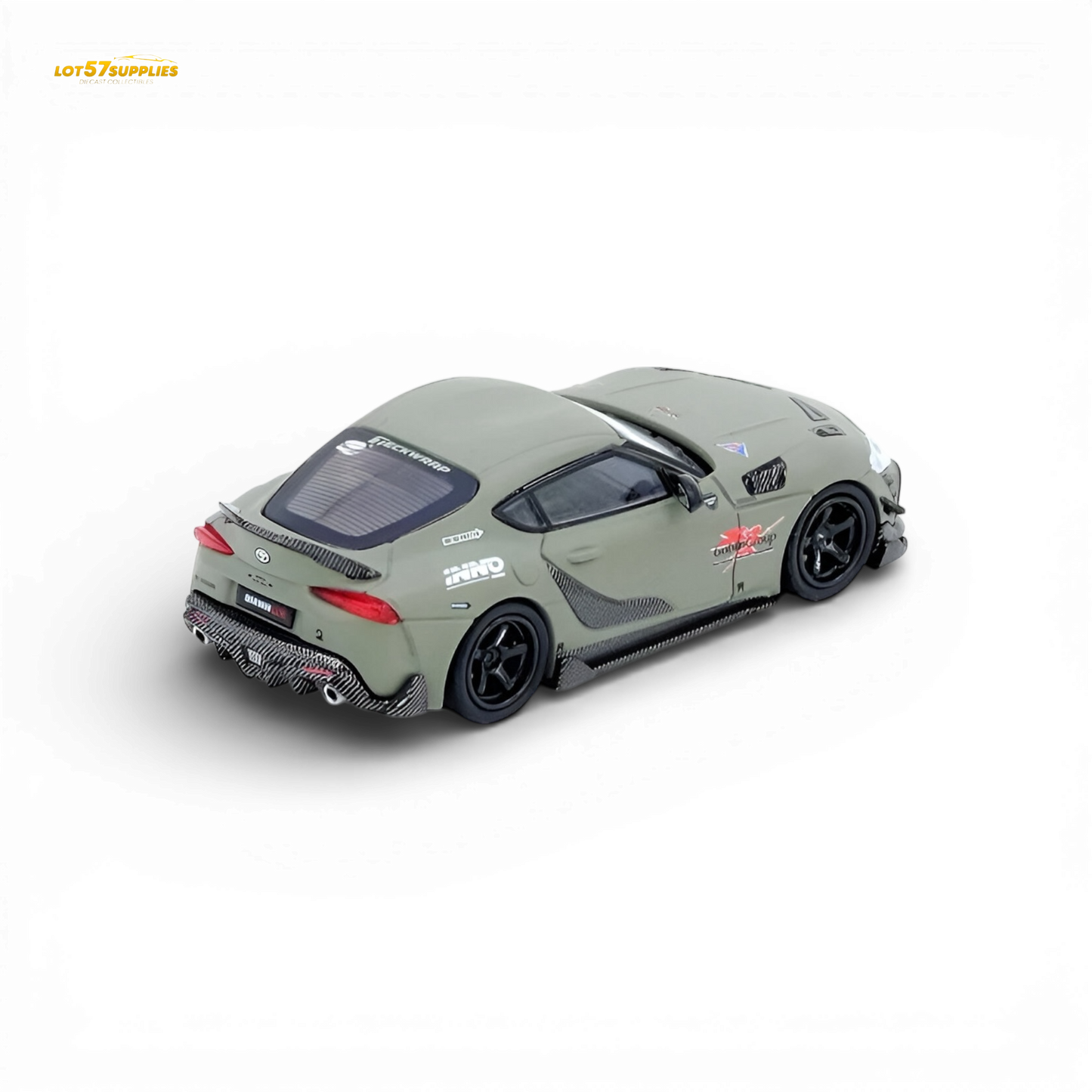 INNO64 Toyota Supra A90 Darwin Pro Matt Green 1:64